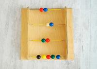 Тактильно-развивающая панель с текстурами «Цветные шарики»