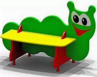 Скамейка Гусеница