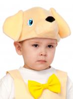 Лабрадор маска-шапочка из плюша арт. 4093