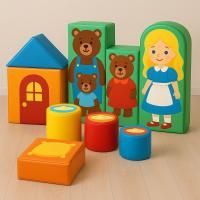 Набор мягких модулей "Три медведя"