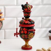 Сувенир «Самовар», хохлома