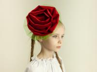 Цветок – головной убор (роза)