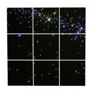 Потолочные плитки "Звездное небо" (9 шт)