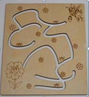 Песочный лабиринт "Пчелка"