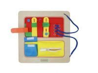 Панель "Шнурки и замочки"