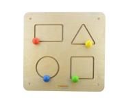 Панель "Геометрические скользящие фигуры"