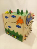 Развивающий куб "Транспорт"