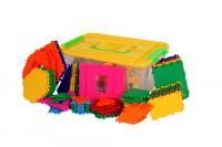 Класс - набор раздаточный для построения и изучения объемных фигур.  71 деталь