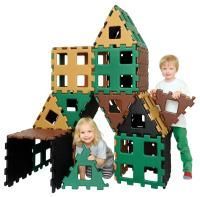 Набор Полидрон Супер-гигант. Дополнительные цвета (шрифт - русский Брайль)