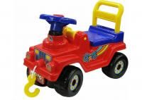 Полесье. Каталка-Джип 4х4 арт.62796 (красный)