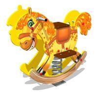 Качалка на пружине «Пони У2»