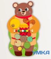 Дидактическая панель / Бизиборд МИШКА