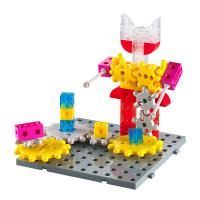 Занимательные шестеренки "Юниор" (117 деталей, 1 буклет с заданиями)