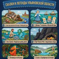 Панно из фетра "Сказки и легенды Ульяновской области"