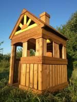 Деревянный домик