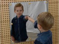 STEM Двухсторонняя панель: Пиши стирай и Зеркало