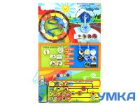 Бизиборд (дидактическая панель) настенный ЖИВАЯ - НЕЖИВАЯ ПРИРОДА. Серия ЭКОЛОГИЧЕСКОЕ ВОСПИТАНИЕ