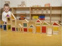 Радужные блоки с зеркалами (51 шт)