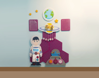 Настенная панель "Космос"