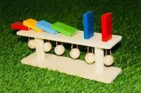 Тактильно-развивающая панель "Эффект домино 1"