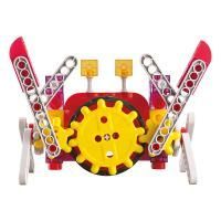 Занимательные шестеренки – Животные (122 детали, 1 буклет с заданиями)