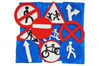 Игра LIP1036 "Дорожные знаки" (без полотна) ковролин