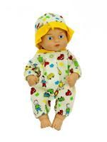 Лето. Комбинезончик с панамой