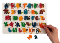 Игра LIP1217 "Изучаем азбуку" фетр (33дет.)