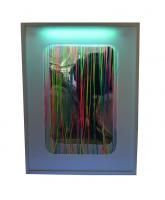 Зеркальное панно "Загадочный свет" (УФ)