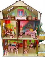 Домик для кукол НАША СЧАСТЛИВАЯ СЕМЬЯ