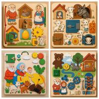 Комплект бизибордов по сказкам №1