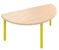 Стол детский полукруглый 520