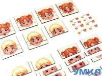 Дидактический набор ЭМОЦИИ (фанера, УФ печать)