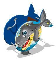 Качалка на пружине «Кит У1»