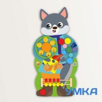 Дидактическая панель / Бизиборд ВОЛК