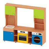 Кухонный гарнитур с надстройкой