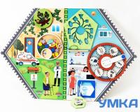 Бизиборд настенный ДОКТОР. Серия ИЗУЧАЕМ ПРОФЕССИИ