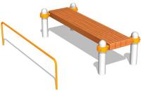 Скамья для пресса БВА1500-М1