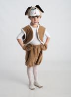 Собачка (шапочка + жилет  + лапки + штанишки с хвостиком)