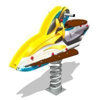 Качалка на пружине «Скутер У2»