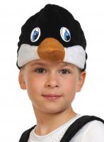 Сорока маска-шапочка из плюша арт. 4058