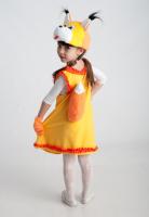 Белочка (шапочка + сарафан с хвостиком + лапки)