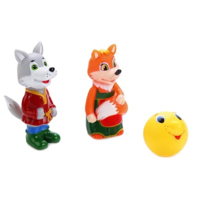 Набор для купания арт.149RUS "Лиса,Волк и Колобок