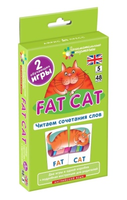 Англ. язык Читаем сочетания слов Занимательные карточки (48 шт) Айрис-Пресс