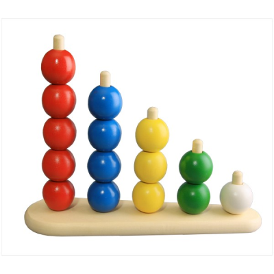 Пирамидка Абака с шариками (RNToys)