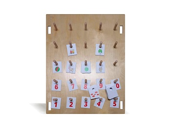 Тактильно-развивающая панель «Отличная память»