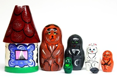 Матрешка Сказка Теремок (7 в 1) (RNToys)