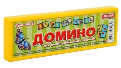 Стеллар. Домино арт.00011 "Животные" в футляре /28