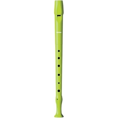 HOHNER B95084LG - блокфлейта, немецкая система, пластик, 1 часть, цвет зеленый