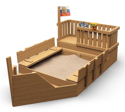 Песочница Кораблик